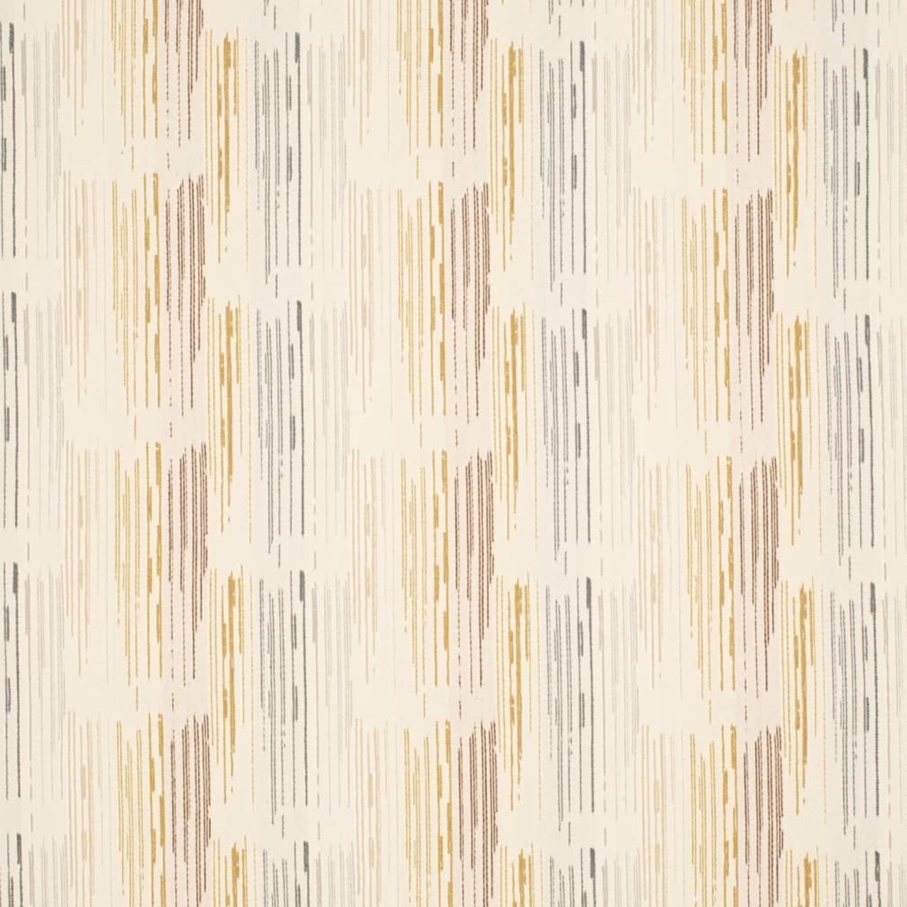 Yellow Abstract Geometric Woven Pattern Upholstery Fabric by The Yard - SKU: Quiver Canary